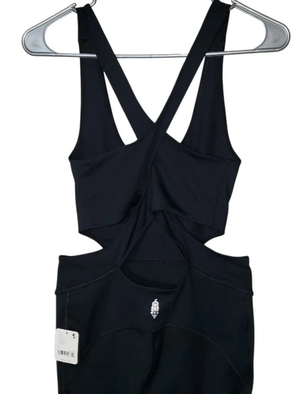 Free People Black Strappy Cutout Jumpsuit - Picture 6 of 13